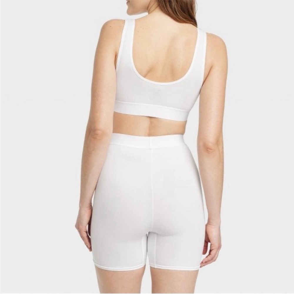 White Women's Intimate Boxer Briefs - Picture 2 of 5